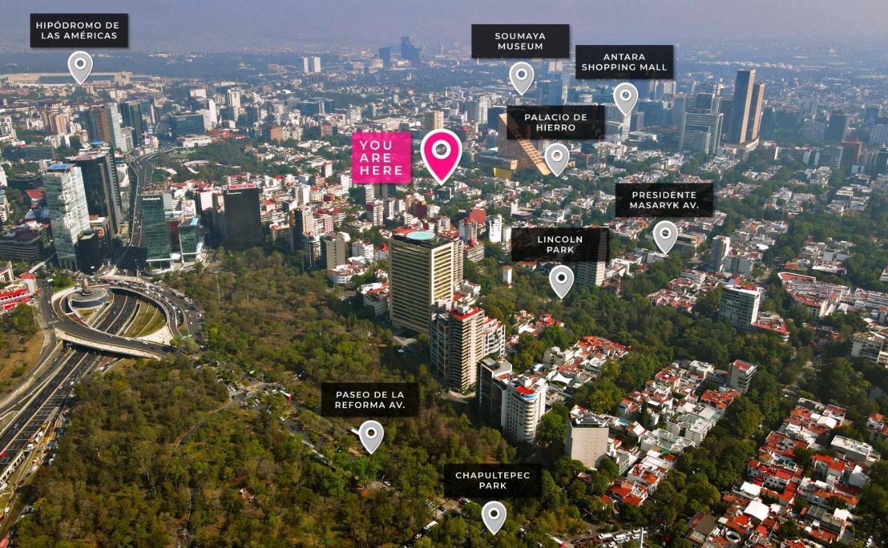 Uliv Parque Lincoln Apartment Mexico City Exterior photo
